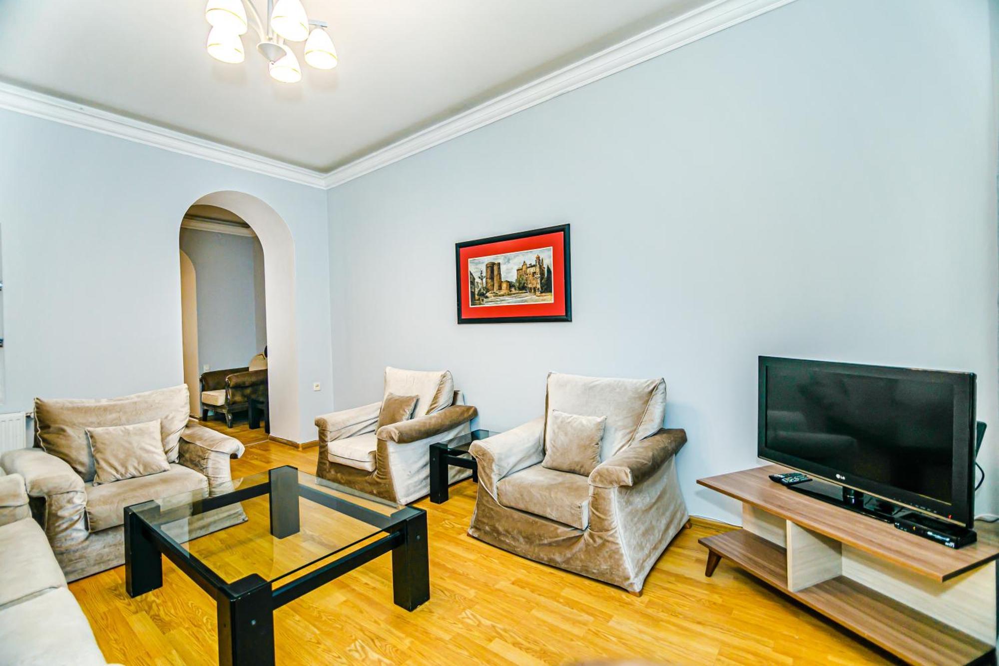 באקו Azneft Royal Suite Apartment Sea View מראה חיצוני תמונה