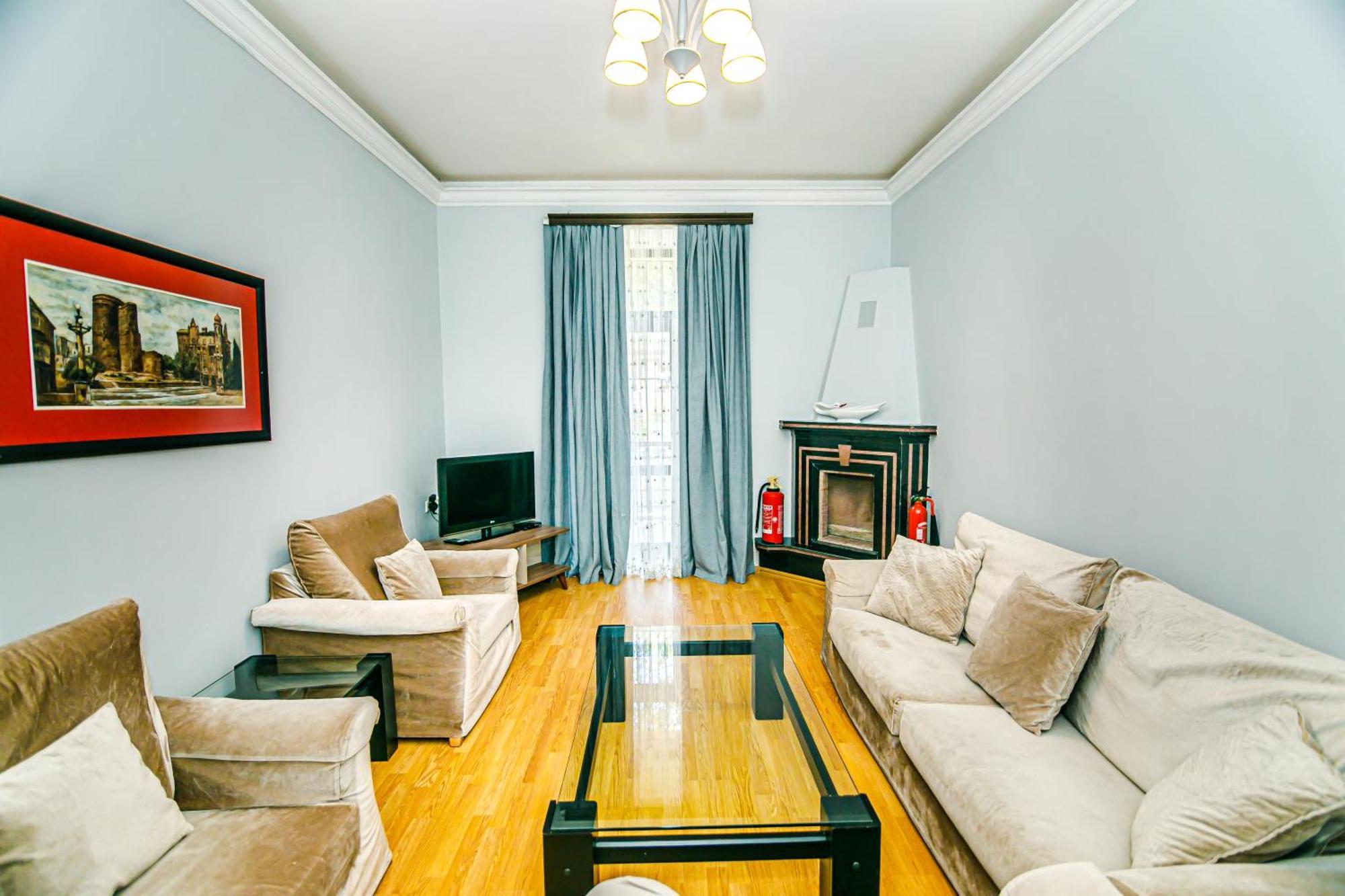 באקו Azneft Royal Suite Apartment Sea View מראה חיצוני תמונה