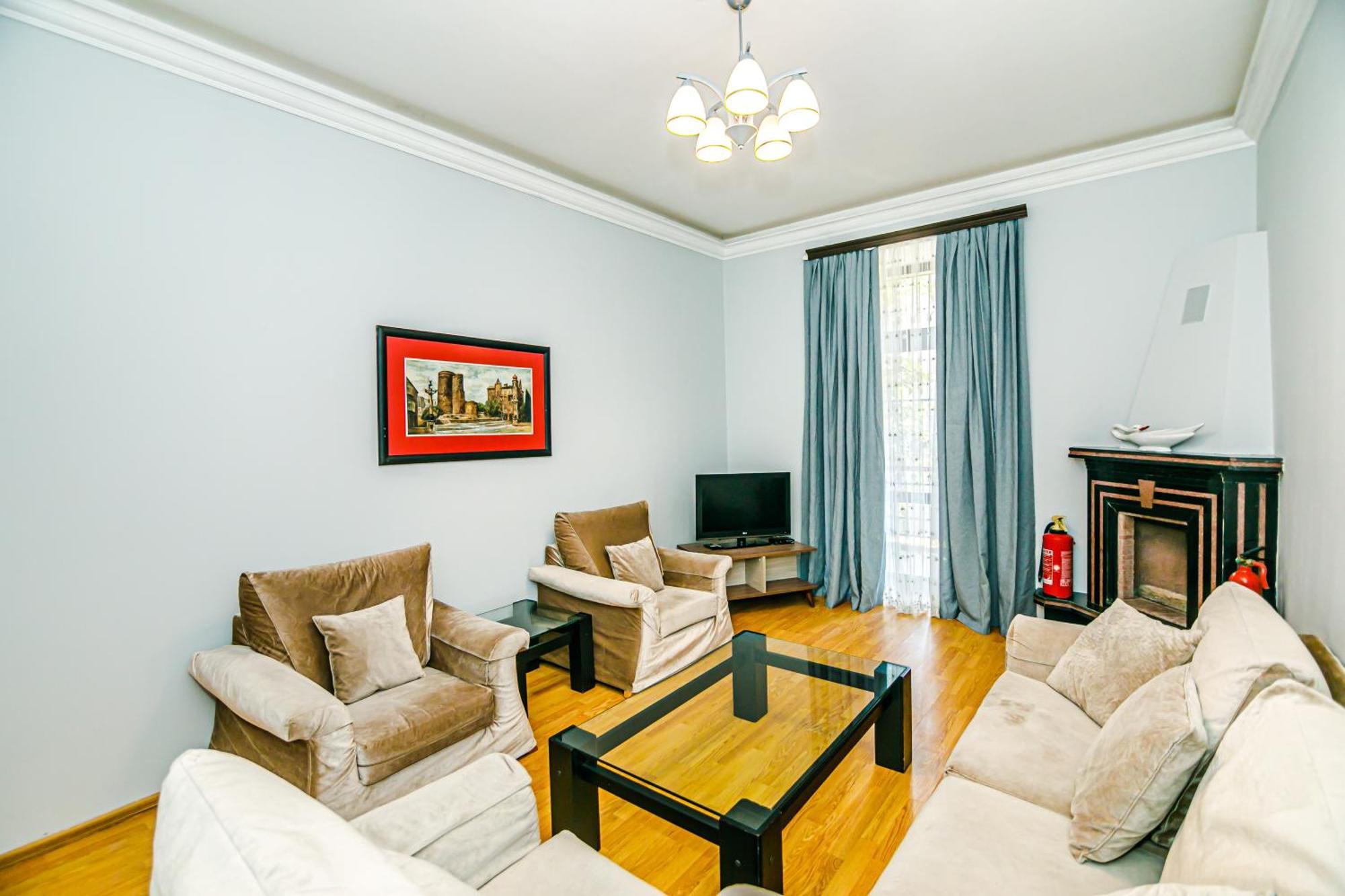 באקו Azneft Royal Suite Apartment Sea View מראה חיצוני תמונה